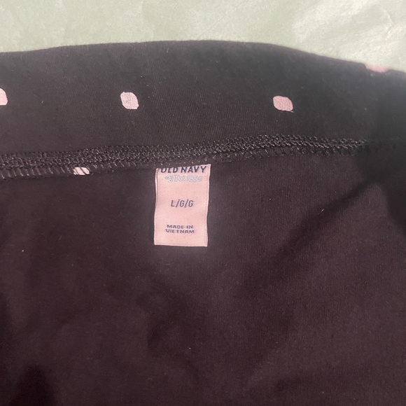 Old Navy Black Pencil Black Polka Dot Skirt NWT - Picture 4 of 6